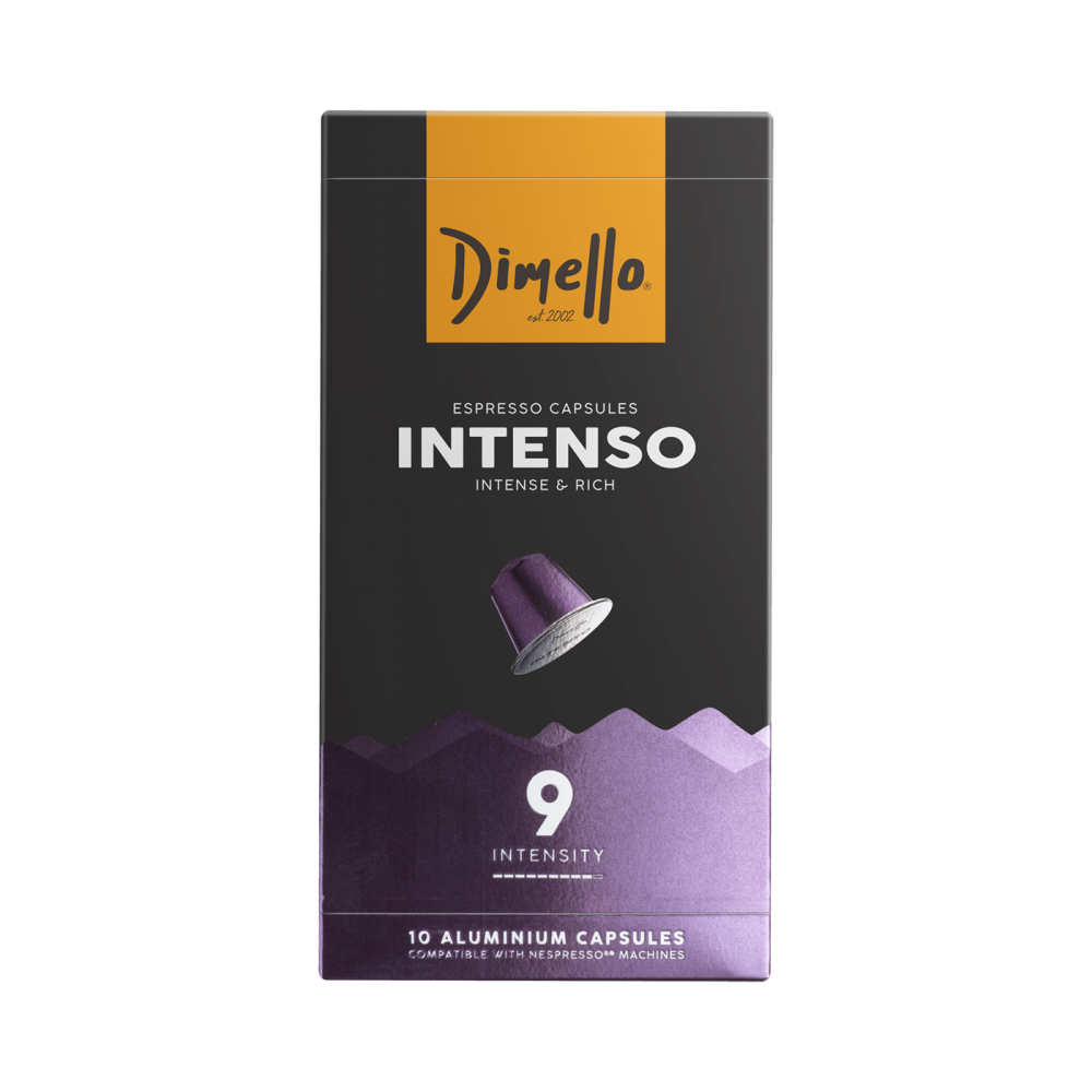 Dimello Capsules Intenso Aluminium