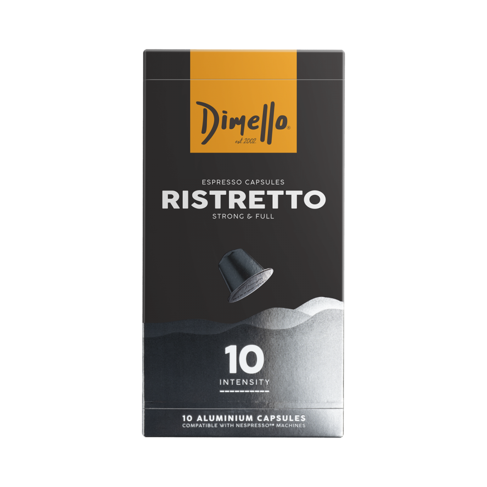 Dimello Capsules Ristretto Aluminium