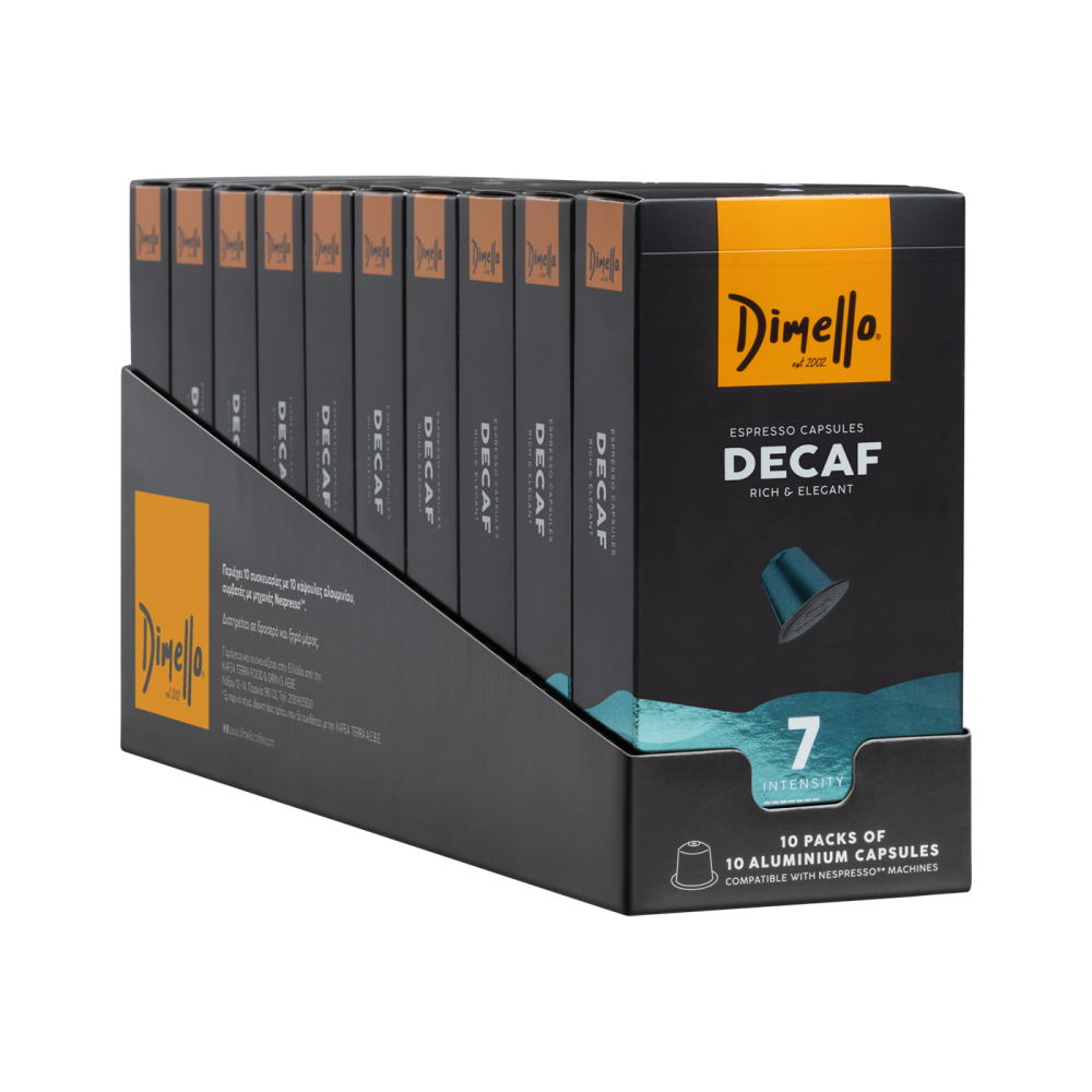Dimello Espresso Capsules Decaf (100pcs)